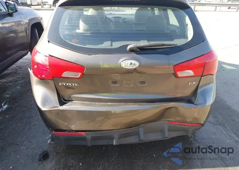 2011 Kia Forte Ex из США, поврежденный, VIN KNAFU5A21B5328087